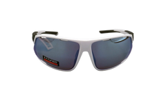 Strive Sunglasses "Tuned Baseball Blue - Satin White / Carbon" 8650108 110664