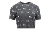 Air Slim-fit Printed Crop T-shirt WMNS "Black / White" DZ3751 010