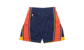 NBA Swingman Road Shorts "2009-10 Golden State Warriors - Navy" SMSHGS18232 GSWNAVY09
