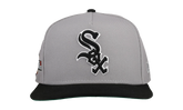 9FIFTY Chicago White Sox 2005 World Series A Frame Snapback Hat "Grey / Black" NE95