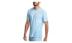 C-Life Heritage Paint Splatter T-Shirt "Candid Blue" T25969 549967 AZZC