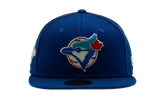 59FIFTY MLB Toronto Blue Jays 1992 World Series Pop Sweat Fitted Hat "Blue" 60243527
