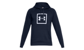 Rival Fleece Box Logo Hoodie "Academy / White" 1329745 408