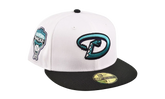 59FIFTY Arizona Diamondbacks Grape Fitted Hat "White" 70947482