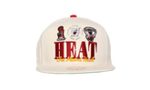 NBA Hardwood Classics Reframe Retro Snapback Cap "Miami Heat - Off White" HHSS5136 MHEYYPPPOFWH
