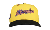 59FIFTY Milwaukee Brewers 1982 World Series Fitted Hat "Yellow / Black" NE162