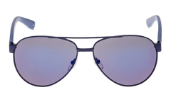 Aviator Sunglasses "Matte Blue" L185S-424