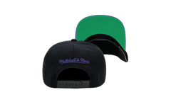 NBA Hardwood Classics Script 2.0 Snapback Cap "Utah Jazz - Black" HHSS3282 UJAYYPPPBLCK