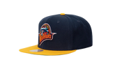 NBA Hardwood Classics Team 2 Tone 2.0 Snapback Cap "Golden State Warriors - Navy / Gold" HHSS3267 GSWYYPPPNYGD