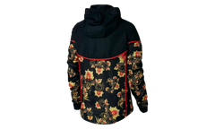 Sportswear NSW Floral Windrunner Printed Jacket WMNS "Black / Red / Yellow" 922188 010