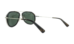 Oval Sunglasses "Havana/Silver" MCM613S-214