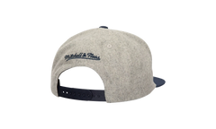 MLB Tailsweep 2.0 Melton Snapback Cap "New York Yankees - Grey" HHSS7435 NYYYYPPPGREY