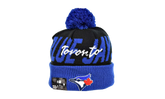 Toronto Blue Jays Confident Knit Pom Beanie "Blue" 60268740