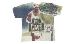 NBA Breaking Boards Sublimated Tee "Lebron James Cleveland Cavaliers" 4351013EYHLBJ