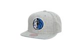NBA Team Heather 2.0 Snapback Cap "Dallas Mavericks - Grey Heather" HHSS3272 DMAYYPPPGYHT