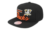 NHL Retro Lock Up Snapback Cap "Anaheim Ducks - Black" 6HSSLD21213 ADUBLCK