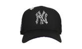 59FIFTY New York Yankees 1998 World Series Fitted Hat "Black / Purple / Safari" NE240