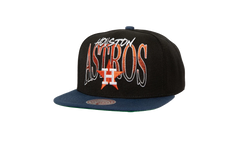 MLB Cooperstown Rise Up Snapback Cap "Houston Astros - Black" HS8504 HASBLCK