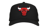 9FIFTY Chicago Bulls A Frame Snapback Hat "Black / White" 123451297975