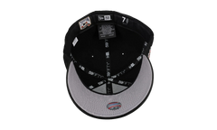 59FIFTY Los Angeles Dodgers 50th Anniversary Fitted Hat "Black / Gold" NE147