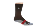 Jordan True Crew Socks "Black / Grey / Varsity Red" 437373 015