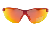 Victory Elite Team Sunglasses "Matte University Red / Road Tint / Red Mirror" FZ9301 657