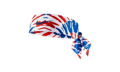 DRI-FIT PRINTED HEAD TIE 2.0 REVERSIBLE "White / University Red / University Red" N.000.0245.118