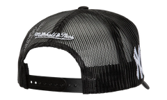 MLB Script Trucker Cap "New York Yankees - Black" HT8215 NYYBLCK