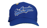 59FIFTY Los Angeles Dodgers Royal 50th Season Fitted Hat "Royal Blue / Metallic" 123451298597