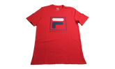 Heritage F Box Logo T-Shirt "Chinese Red" LM913787 622