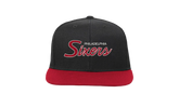 NBA Hardwood Classics Script 2.0 Snapback Cap "Philadelphia 76ers - Black" HHSS3282 P76YYPPPBLCK