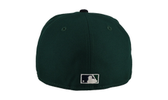59FIFTY Los Angeles Dodgers 40th Anniversary Fitted Hat "Green / Navy - Corduroy Visor" NE144