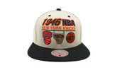 NBA Hardwood Classics First Of Many Snapback Cap "New York Knicks - Off White" HHSS6330 NYKYYPPPOFWH