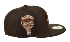 59FIFTY Arizona Diamondbacks Fitted Hat "Walnut Brown" 70888358