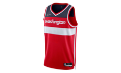 NBA Washington Wizards 2021/22 Diamond Icon Swingman Jersey "Red / Navy" DN2634 657