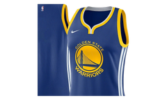 NBA GS Warriors Icon Swingman Jersey WMNS "Rush Blue" 904180 495