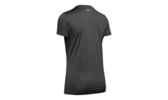 Tech V-Neck Short Sleeve T-Shirt WMNS "Gray" 1255839 090