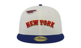59FIFTY New York Mets Big League Chew Original Fitted Hat "White / Blue" NE491