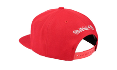 NBA Hardwood Classics Team Ground 2.0 Snapback Cap "Chicago Bulls - Red" HHSS3258 CBUYYPPPRED1