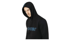 Fleece Piping Hoodie "Blackout" 472434 02E