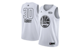 Air Jordan GS Warriors "2018 Allstar" Swingman Jersey GS "Curry - White" 9Z2B7BY4P CURRY