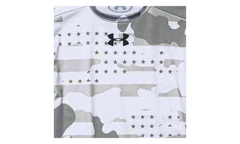 Freedom Camo Short Sleeve Compression Shirt "White / Black" 1260445 100
