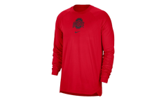Ohio State Buckeyes Basketball Spotlight Performance Raglan T-Shirt "Scarlet Red" DO6067 657
