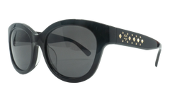 Cat Eye Sunglasses "Black/Gold" MCM606SA-001