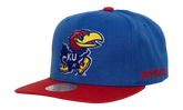 NCAA Team Origins Snapback Cap "Kansas Jayhawks - Royal / Red" 6HSSSH22019 KAURYRD