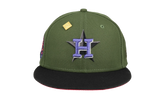 59FIFTY Houston Astros 45th Anniversary Patch Fitted Hat "Green / Black" NE130