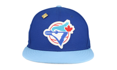 59FIFTY Toronto blue Jays Letterman Collection Fitted Hat "Royal Blue / Grey" 123451295621