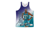 NBA Behind The Back Jersey "Charlotte Hornets Larry Johnson" MSTKMI19002 CHOWHITLJO