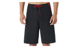21" Backdraft Boardshorts "Blackout / Red" 482364 02E