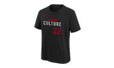 NBA MIAMI HEAT 2024-25 CITY EDITION T-SHIRT GS "BUTLER - BLACK" 9Z2B7HDMF HEAJB